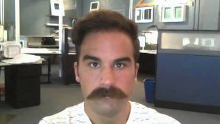 6 Months Mustache Growth Time Lapse [upl. by Enovahs]