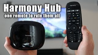 Harmony Hub Setup the SMART Universal Remote [upl. by Clim439]