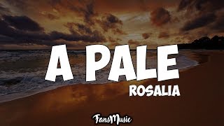 ROSALÍA  A Palé LetraLyrics [upl. by Georges103]