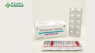 TOFYPEACE 50100  Tofisopam 50100 mg Tablets  Psychocare Health Pvt Ltd [upl. by Kotto]