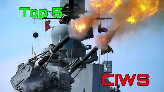 World’s Top 5 Naval Closein Weapon System CIWS [upl. by Lahcear]