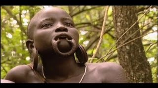 Documentary Ethiopia Mursi people English [upl. by Ardnosal]