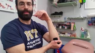 Ulnar Nerve Taping Technique [upl. by Oswin643]