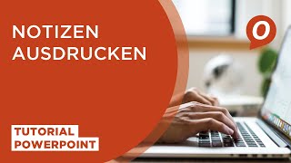 Tutorial Microsoft PowerPoint Notizen ausdrucken [upl. by Ardried]