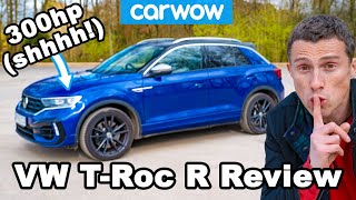 VW TRoc R review  its a Golf R in sheeps clothing [upl. by Lash]