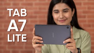 Samsung Galaxy Tab A7 Lite Review [upl. by Carlile]