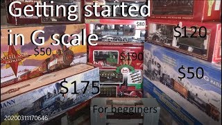 Getting started in G scale trains [upl. by Hardwick]