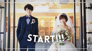 【結婚式 オープニングムービー】シンプルでかわいいオープニングムービーcona wedding 0628さんとコラボ☆私服版｜ミニマル｜chouchou [upl. by Town]