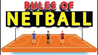 Rules of Netball EXPLAINED  How to Play Netball  NETBALL [upl. by Ahsatsan]