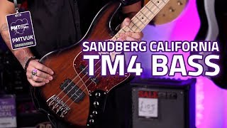 Sandberg California TM4 Bass  Great Handmade Bass Guitars [upl. by Ontina620]