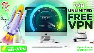 Highspeed Unlimited VPN BrowsingDownloading For Free in PC [upl. by Hoeg632]