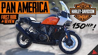 Harley Davidson Pan America  Oregon USA  motogeo Adventures [upl. by Lekcar]