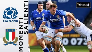 Scozia v Italia  Highlights  2021 Guinness Sei Nazioni [upl. by Lilli]