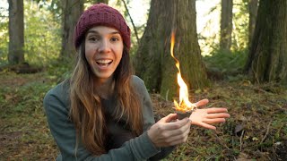 Homemade Fire Starters with a 10 Minute Burn Time [upl. by Akoyn]