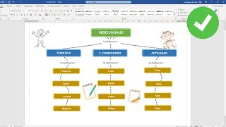 Como crear un mapa conceptual en WORD [upl. by Eybba346]