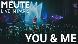 MEUTE  You amp Me Flume Remix  Live in Paris [upl. by Althee43]