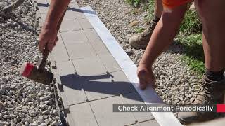 UCara Retaining Wall Installation  The Basics  Part 2 of 3  English [upl. by Muhcan]