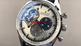 Zenith Chronomaster El Primero Open 032040406169C496 Zenith Watch Review [upl. by Sacken410]