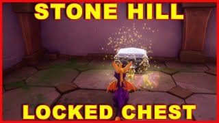 Spyro How to Get Stone Hill Chest Key Locked Treasure REIGNITED TRILOGY [upl. by Jammie87]