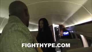 WELCOME ABOARD AIR MAYWEATHER FLOYD MAYWEATHERS PRIVATE JET [upl. by Berger]