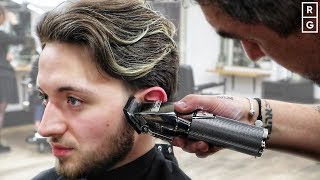 Mens Medium Length Haircut Tutorial  How To Style Medium Length Hair Men [upl. by Ultann]