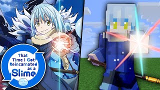 That Time I Got Reincarnated As A SLIME Mod  Tensura Mod Minecraft 1165 2021 [upl. by Suirtimid]