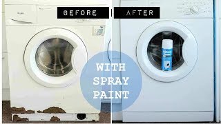 Painting a Washing Machine Rustoleum Appliance Enamel Review [upl. by Leander40]