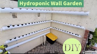 GARDEN DIY Hydroponic Vertical Garden [upl. by Jea]