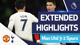 Manchester United 32 Spurs  EXTENDED HIGHLIGHTS [upl. by Earas170]