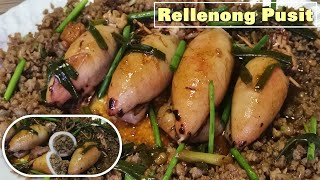 How to Cook the Best Rellenong Pusit  Stuffed Squid [upl. by Hasin]