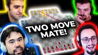 Rosen amp Levy CHECKMATE Agadmator amp Hikaru in 2 Moves [upl. by Airrotal]