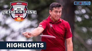 Round 2 Highlights MPO  2023 Ledgestone Open [upl. by Ilonka]