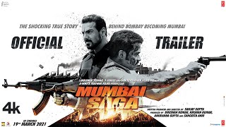 Mumbai Saga Trailer Official Emraan H Suniel S John A Kajal A Mahesh M  Releasing 19 March [upl. by Ananna590]