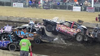 2024 Preble County Fair Demolition Derby [upl. by Eiaj]