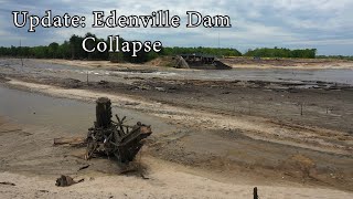 Update Edenville Dam Collapse Wixom Lake Flood 2020  Aerial [upl. by Ahseuqal212]