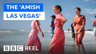 Images from inside the Amish Las Vegas  BBC REEL [upl. by Ardnoek]