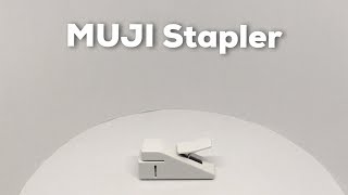 MUJI Stapleless Stapler [upl. by Nahtanoy]