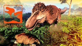 Saurian  THE LIFE OF A REX MAJOR Rex AI Improvements Getting Poisoned New Creature  Gameplay [upl. by Felisha]