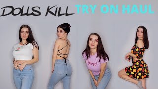 Dolls Kill Try on Haul [upl. by Ehtyaf]