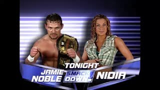 Jamie Noble vs Nidia  October 17 2002 [upl. by Hemphill948]