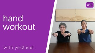 Hand Exercises for Seniors Beginner Exercisers Athome Workers [upl. by Conner]