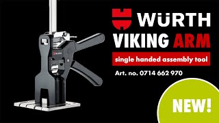 Würth Viking Arm Onehanded Assembly Tool [upl. by Neiht]