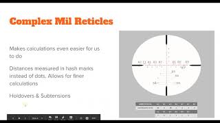 Mil Dot Reticle [upl. by Ahsya]