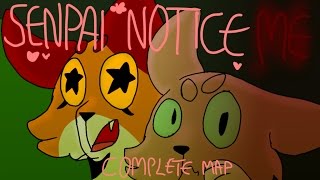 Senpai notice me  Complete Mapleshade spoof MAP [upl. by Annis]