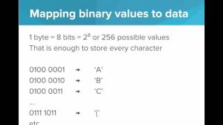 Encoding Text with Binary [upl. by Gunner549]