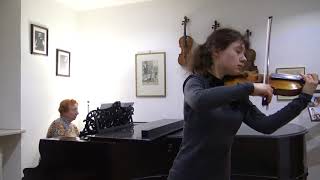 John Williams  Schindlers List Theme Caroline Adomeit violin [upl. by Nreval]