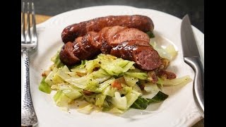 Kielbasa Sausage and Cabbage [upl. by Breena]