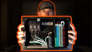 How To Wire a Camper Van Electrical Distribution Panel [upl. by Dduj]