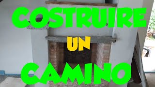 Costruire un camino  Caminetto fai da te [upl. by Aznecniv]