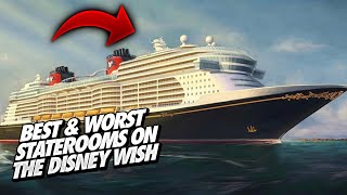 Best amp Worst Cruise Staterooms on the Disney Wish  Disney Cruise Line [upl. by Krysta]